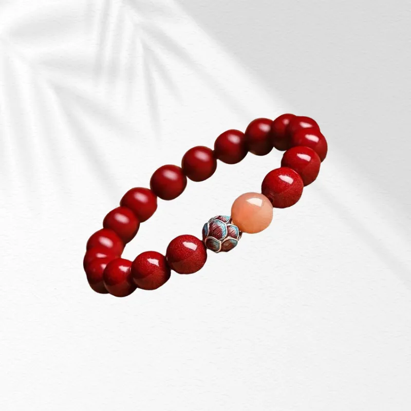 Datang Guoding Cinnabar Bracelets Women's-2