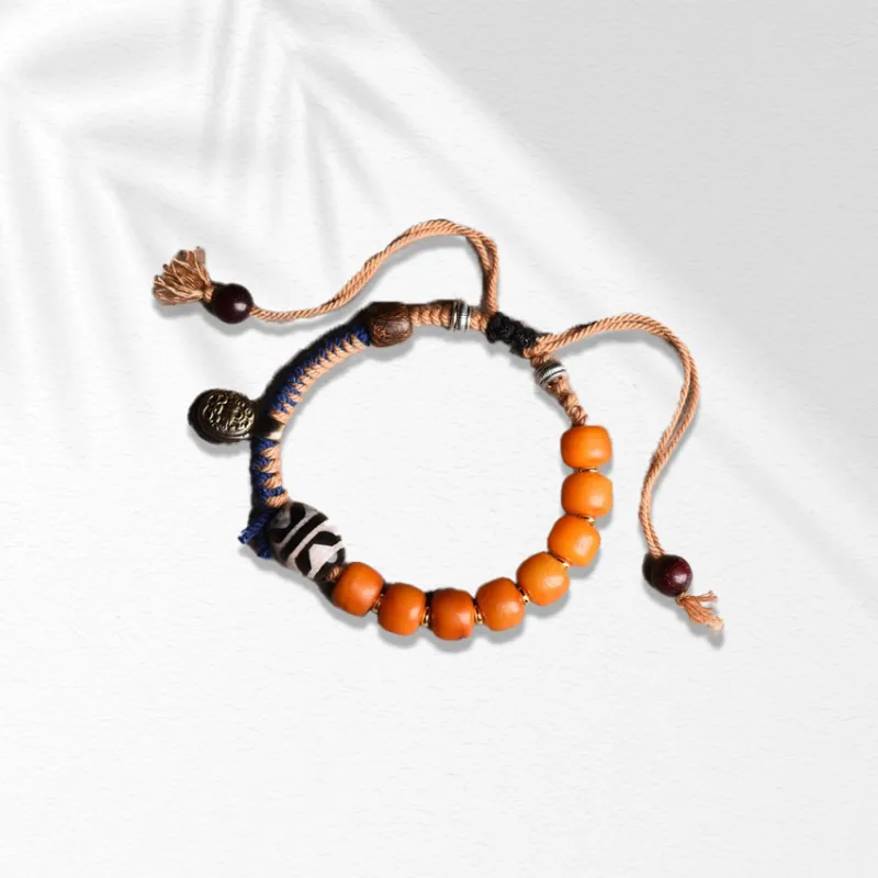 Datang Guoding Chalcedony Jade Bracelets Unisex-3
