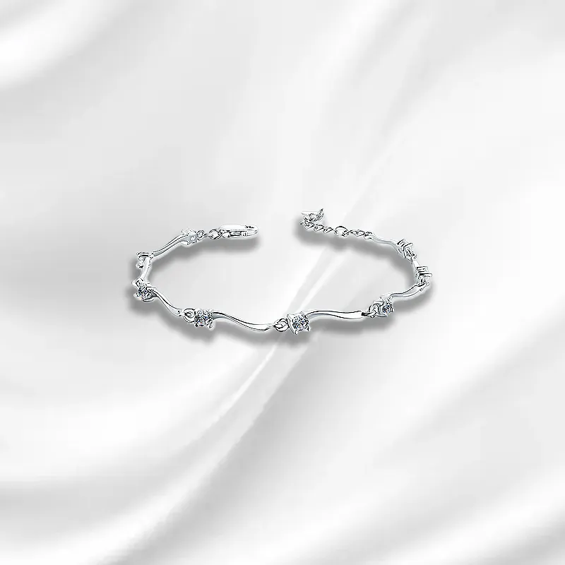 Datang Guoding S925 Silver Bracelets Women's-1