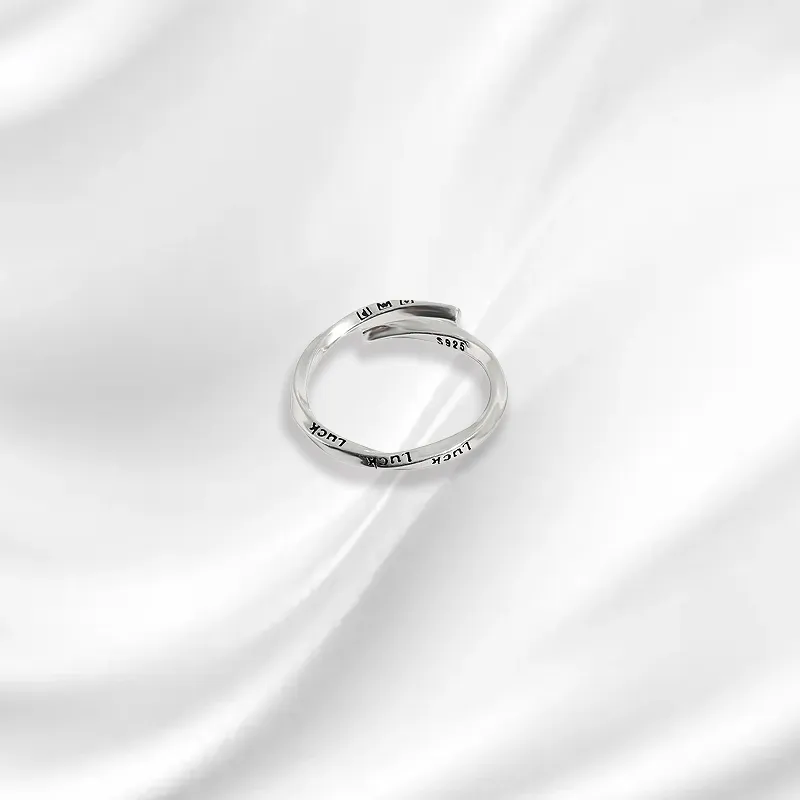 Datang Guoding S925 Silver Rings Unisex-5