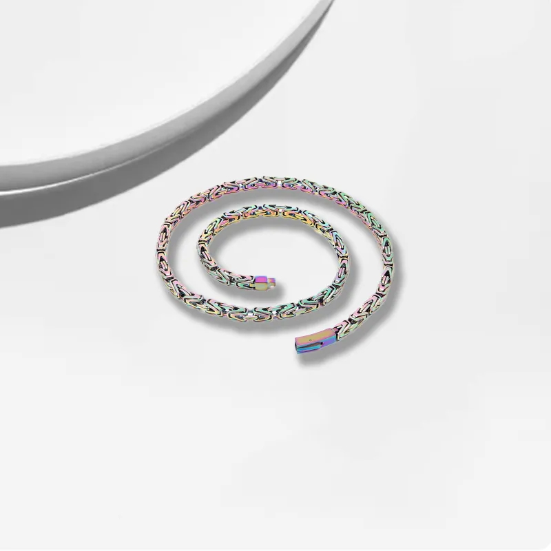 Datang Guoding Titanium Steel Necklaces Men's-35