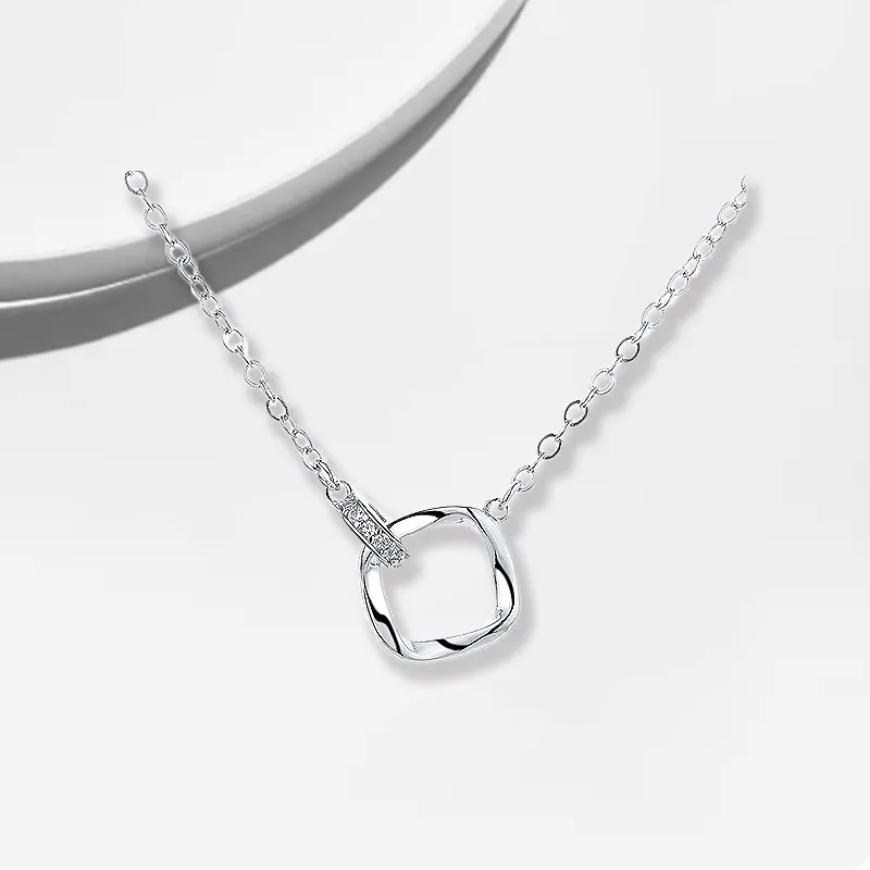 Datang Guoding S925 Silver Necklaces Women's-2