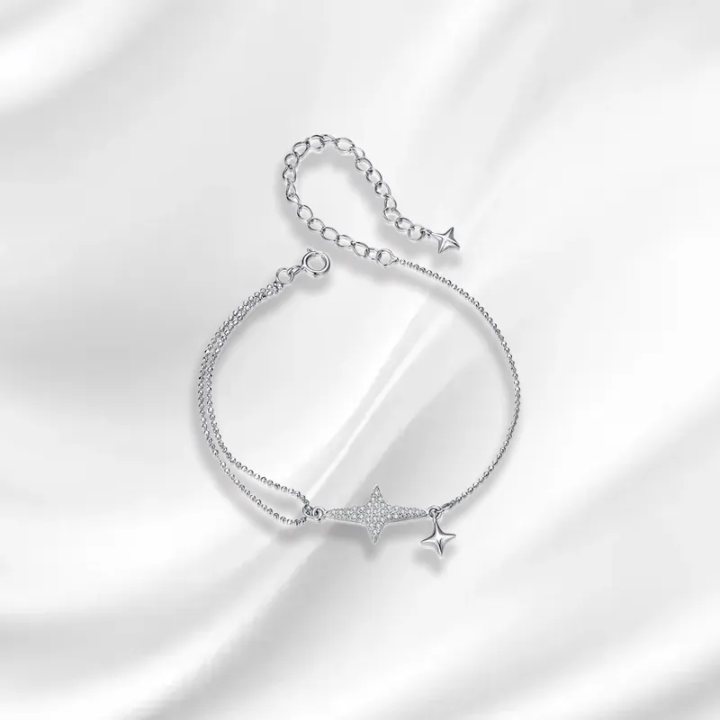 Datang Guoding S925 Silver Bracelets Women's-1