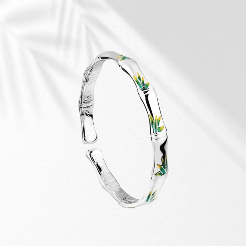 Datang Guoding S 999 Fine Silver Bangles Women's-2
