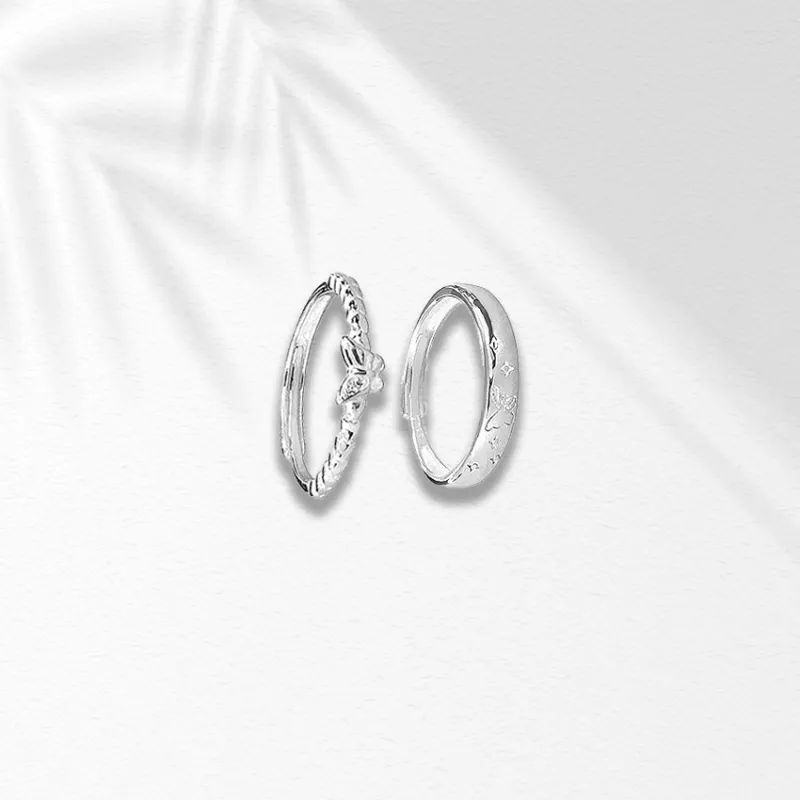 Datang Guoding S925 Silver Rings Unisex-5