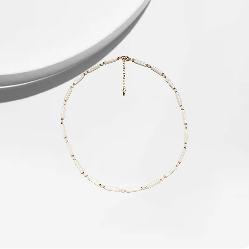 Datang Guoding Mother Of Pearl Necklaces Women's-2