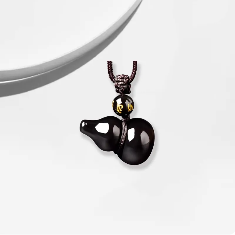 Datang Guoding Obsidian Necklaces Unisex-2