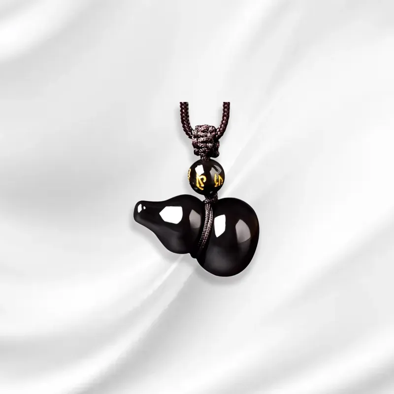Datang Guoding Obsidian Necklaces Unisex-1