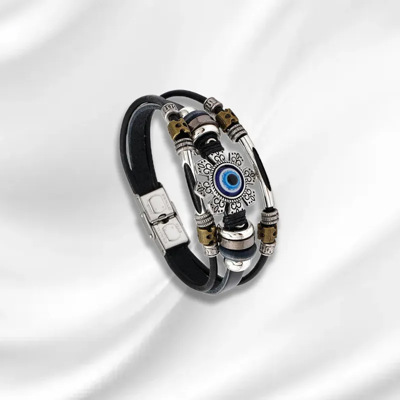 Datang Guoding Leather Wristbands Men's-1