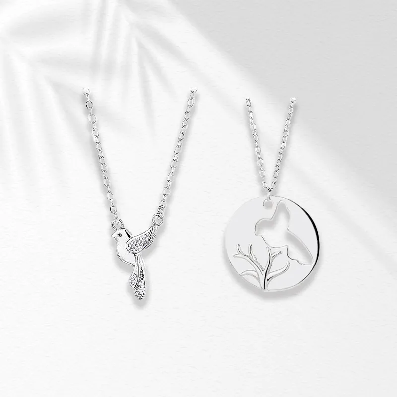Datang Guoding S925 Silver Necklaces Unisex-1