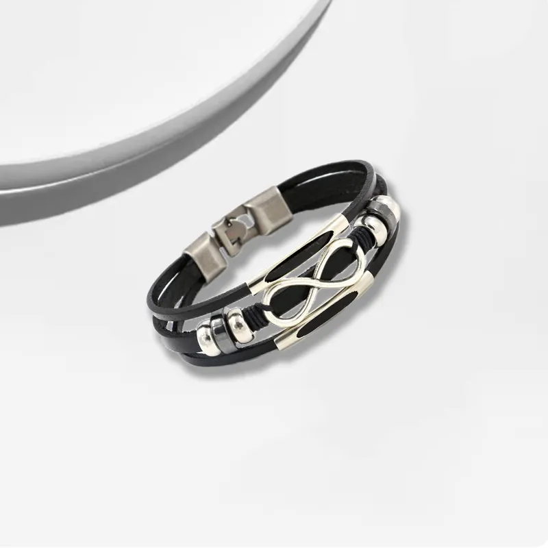 Datang Guoding Leather Wristbands Men's-2
