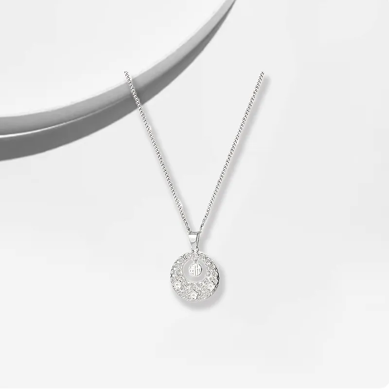 Datang Guoding S999 Fine Silver Necklaces Women's-2
