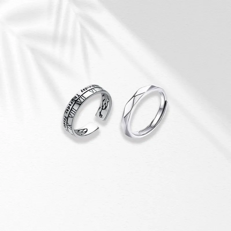 Datang Guoding S925 Silver Rings Unisex-1