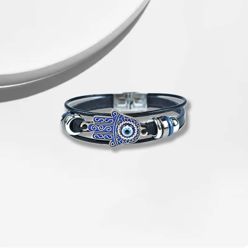 Datang Guoding Leather Wristbands Men's-2