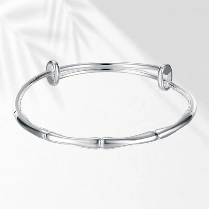 Datang Guoding S 999 Fine Silver Sterling Silver Bracelets Women's-2
