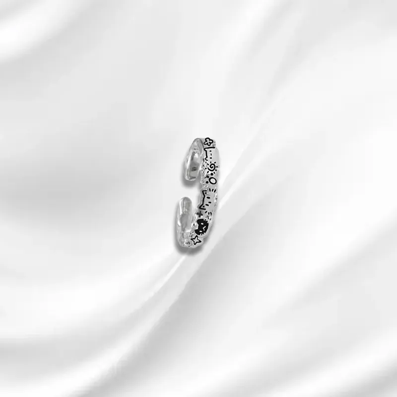 Datang Guoding S925 Silver Rings Unisex-1