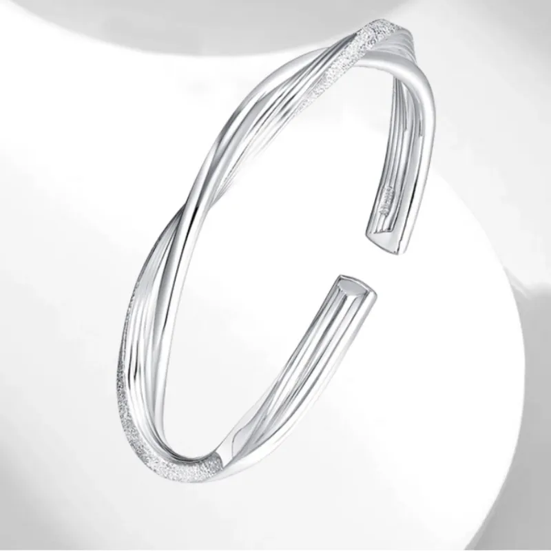 Datang Guoding S 999 Fine Silver Sterling Silver Bracelets Women's-1