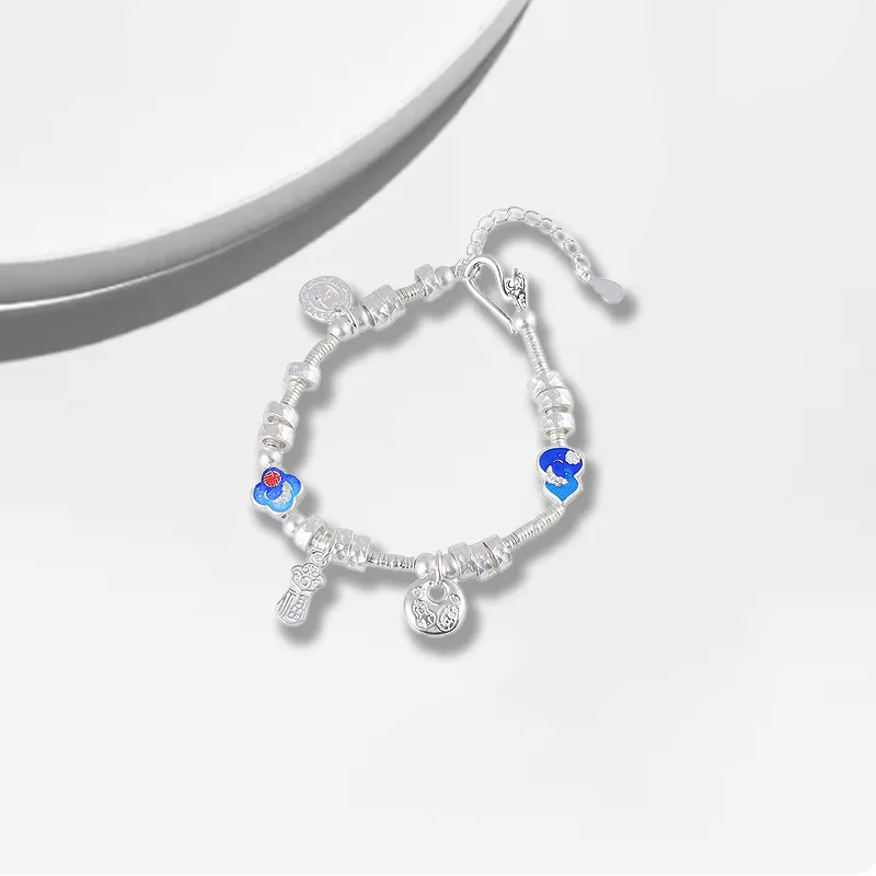 Datang Guoding 925 Sterling Silver Bracelets Women's-2