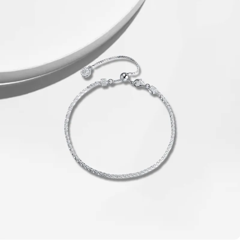 Datang Guoding S925 Silver Bracelets Women's-2
