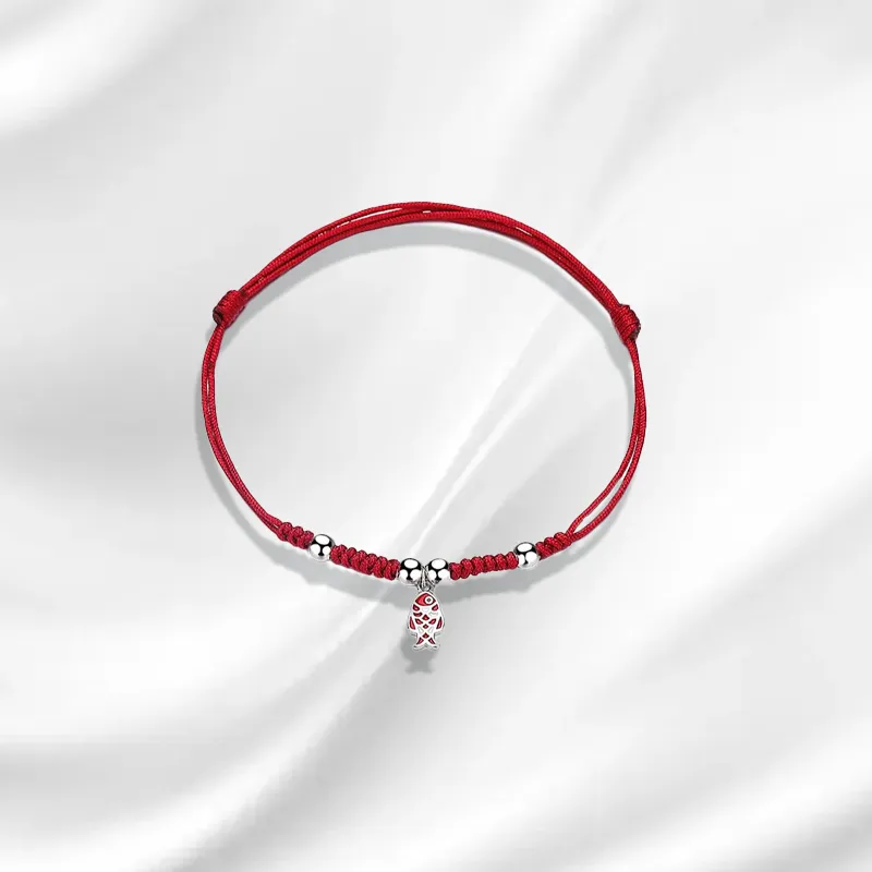 Datang Guoding S925 Silver Rope Bracelets Women's-2
