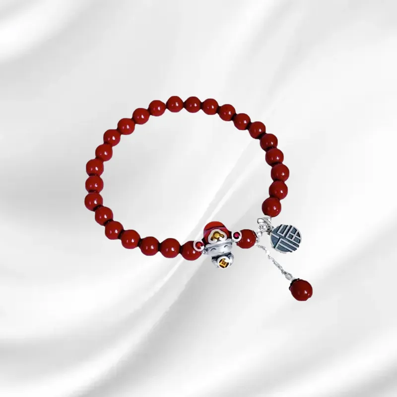 Datang Guoding Cinnabar Bracelets Women's-1