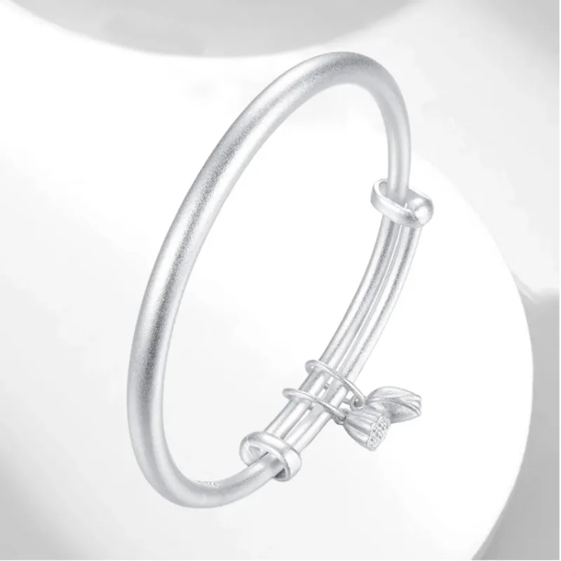 Datang Guoding S 999 Fine Silver Sterling Silver Bracelets Women's-1