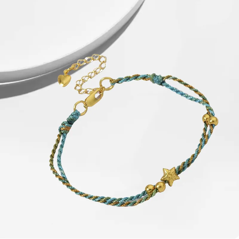 Datang Guoding Alloy Rope Bracelets Women's-2