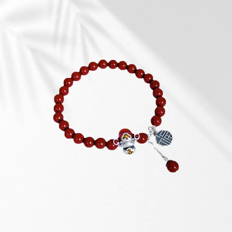 Datang Guoding Cinnabar Bracelets Women's-2