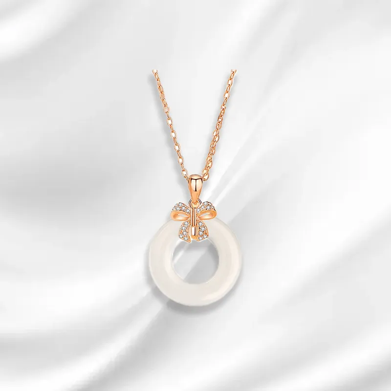 Datang Guoding Colored Glaze Necklaces Women's-1