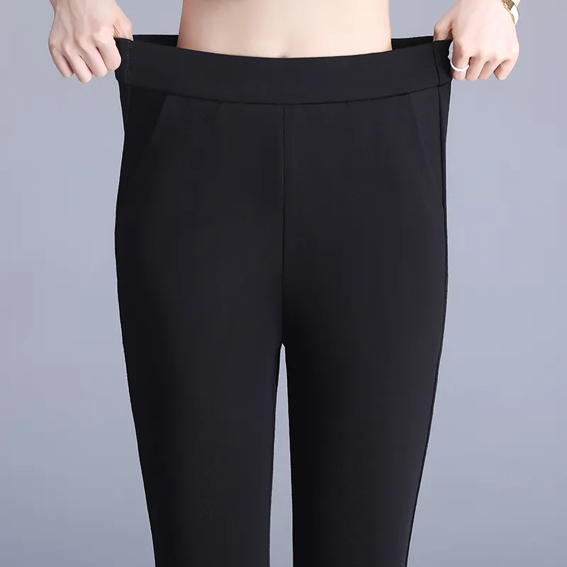PIERRE CARDIN Casual Pants Women's Black-4