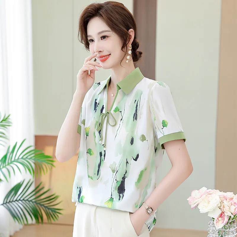PIERRE CARDIN Chiffon Shirt Women's-6