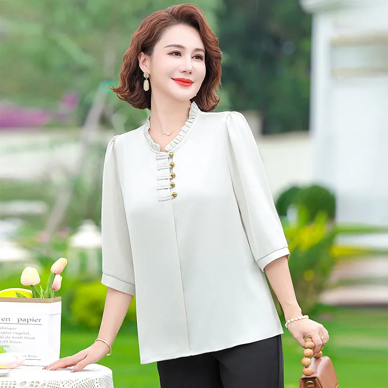 PIERRE CARDIN Chiffon Shirt Women's-6