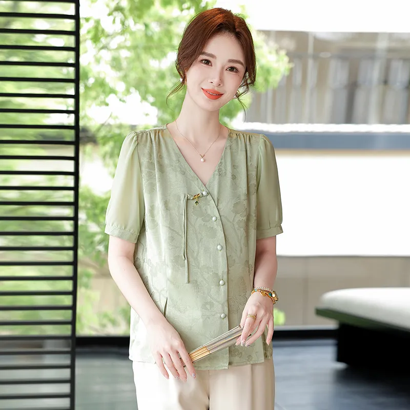 PIERRE CARDIN Chiffon Shirt Women's-2