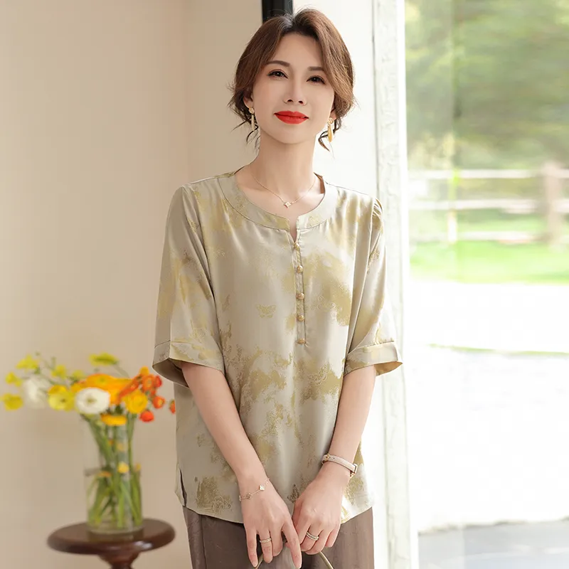 PIERRE CARDIN Chiffon Shirt Women's-12