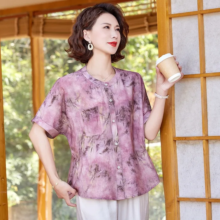 PIERRE CARDIN Chiffon Shirt Women's-4