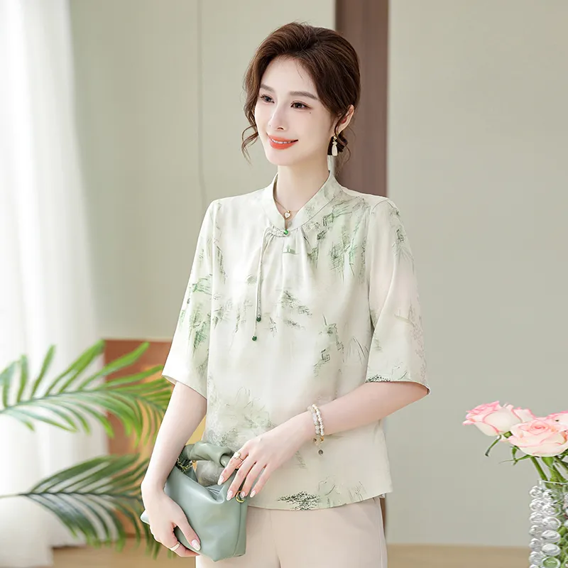 PIERRE CARDIN Chiffon Shirt Women's-2
