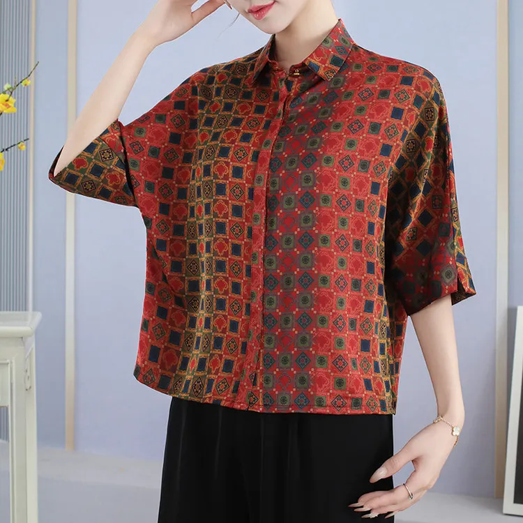 PIERRE CARDIN Chiffon Shirt Women's-6