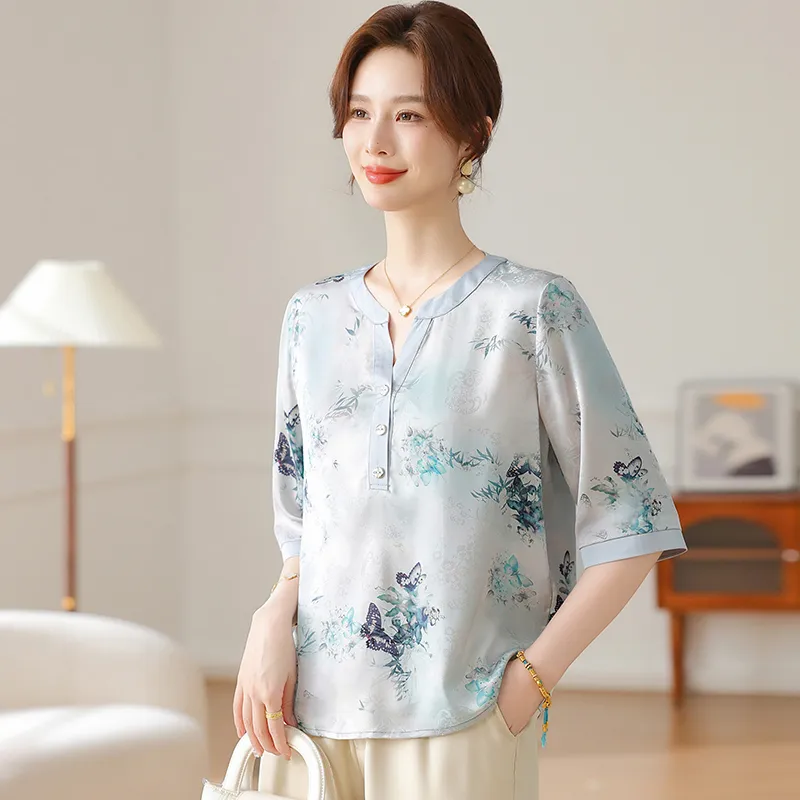 PIERRE CARDIN Chiffon Shirt Women's-2