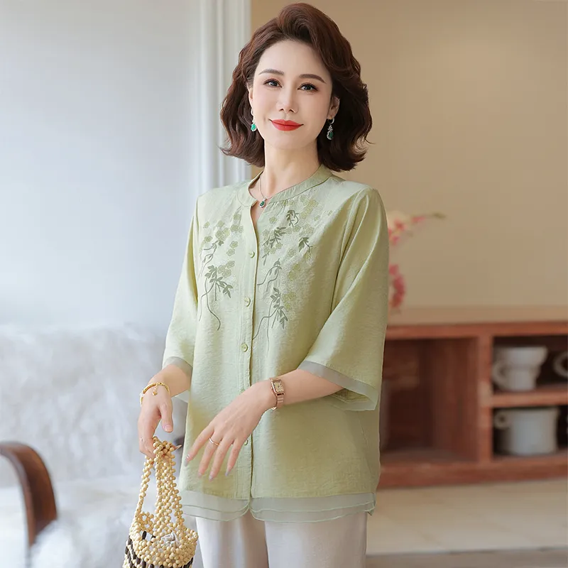 PIERRE CARDIN Chiffon Shirt Women's-1