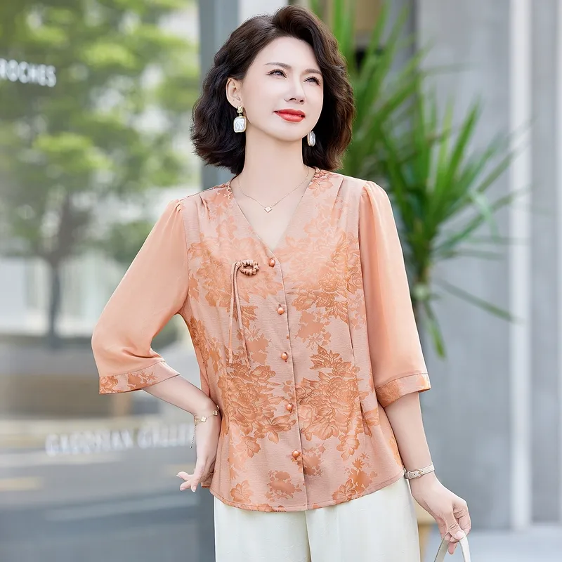 PIERRE CARDIN Chiffon Shirt Women's-3