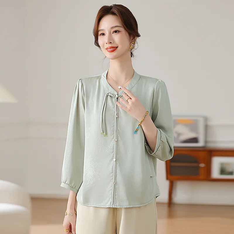 PIERRE CARDIN Chiffon Shirt Women's-4