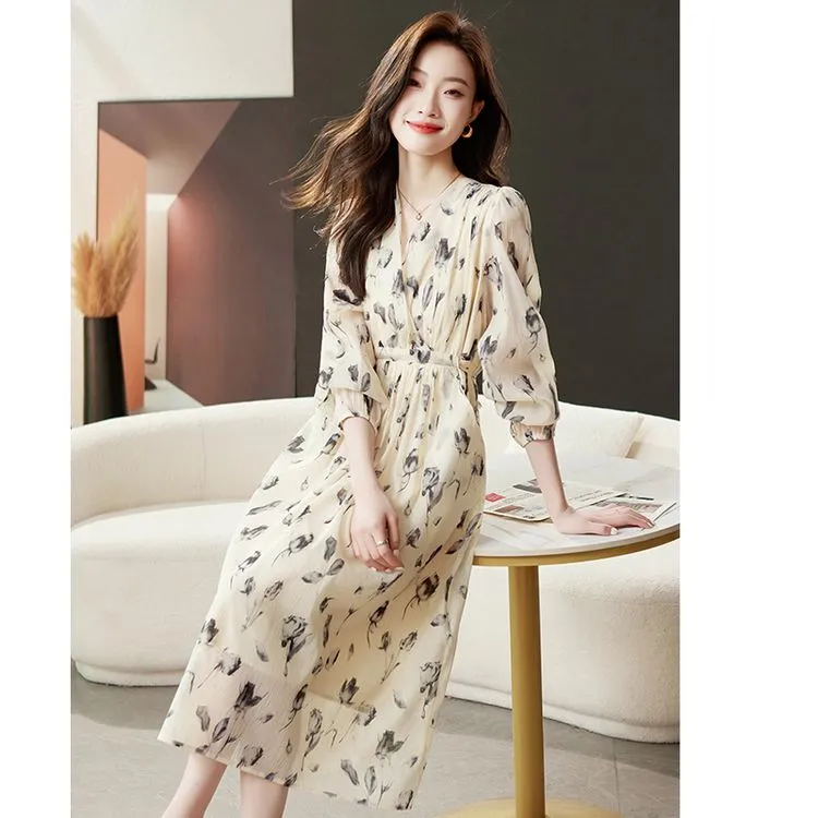 PIERRE CARDIN Long-Sleeved Dresses Women's-4