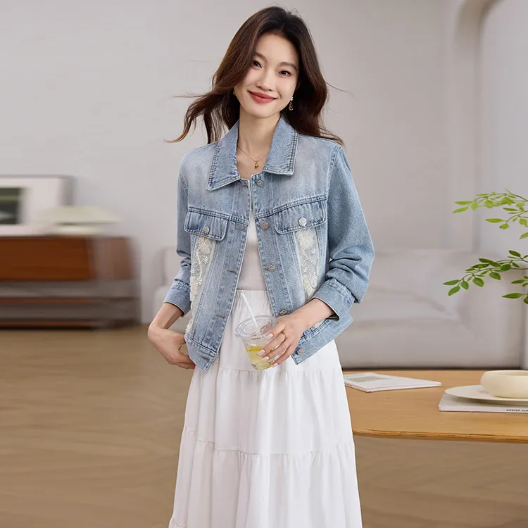 PIERRE CARDIN Denim Jacket Women's Denim Blue-3