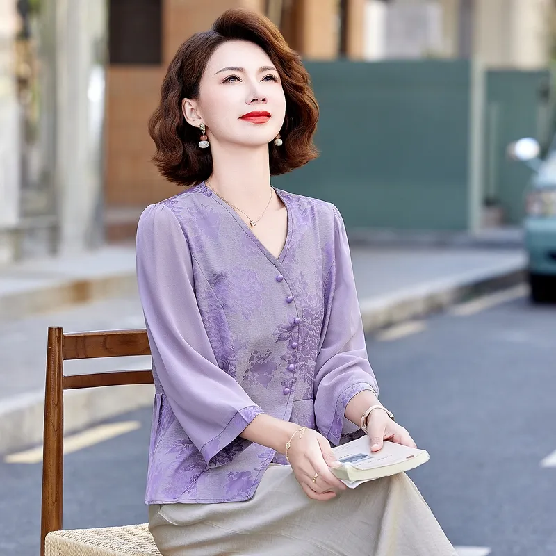 PIERRE CARDIN Chiffon Shirt Women's-1
