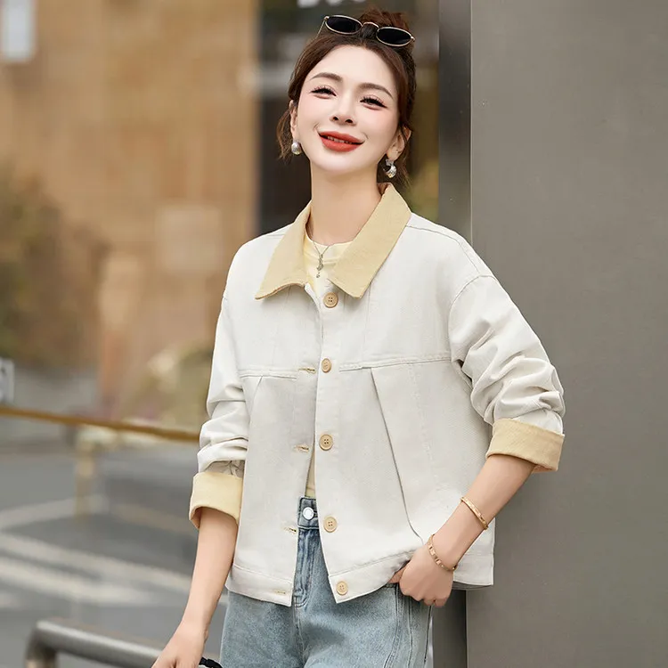 PIERRE CARDIN Denim Jackets Women's-10