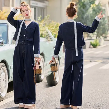 PIERRE CARDIN Casual Suit Women's Dark Blue