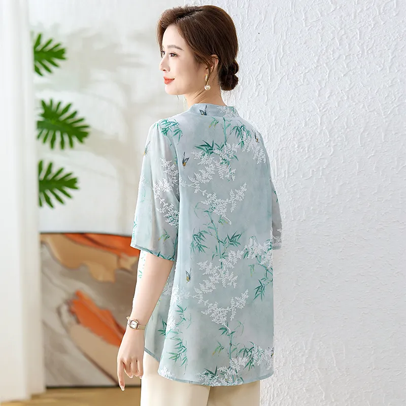 PIERRE CARDIN Chiffon Shirt Women's-1