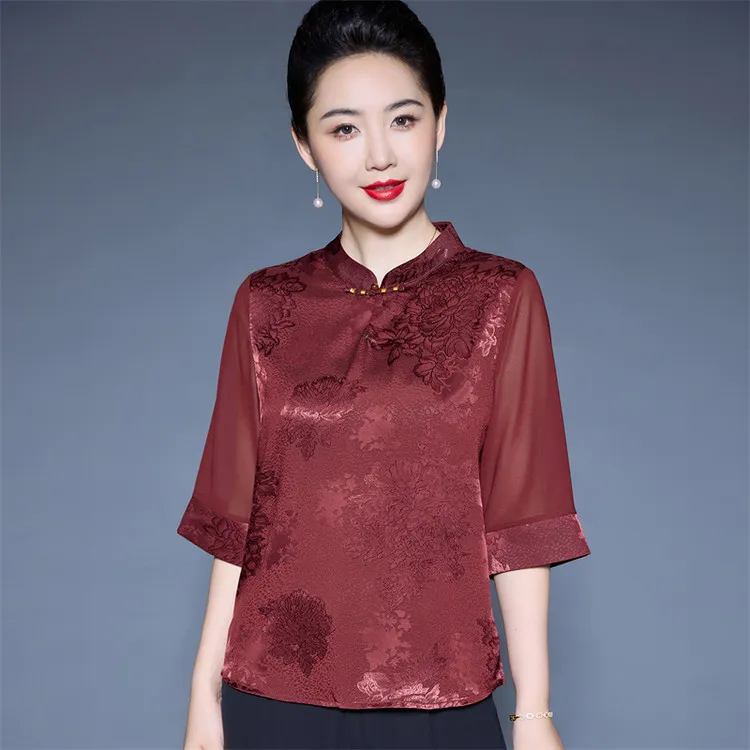 PIERRE CARDIN Chiffon Shirt Women's-1