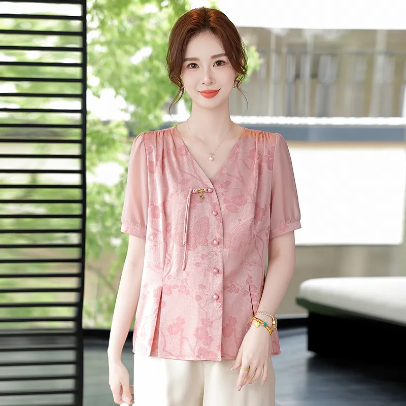 PIERRE CARDIN Chiffon Shirt Women's-7