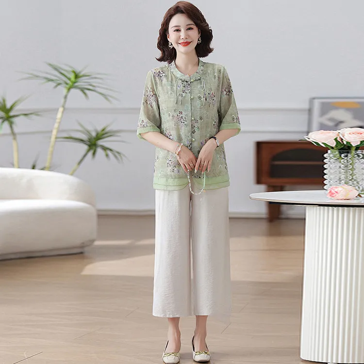 PIERRE CARDIN Chiffon Shirt Women's-7